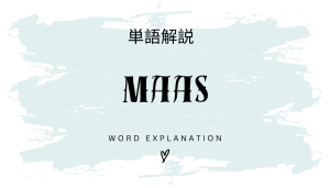 MaaSとは?初心者向け勉強 | ビジネスDX検定対策