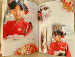 七五三のフォトブック撮るだけフォトブックテンプレート2