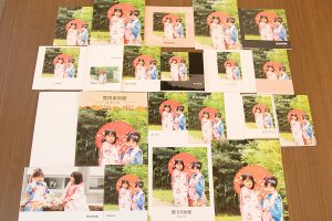 同じ写真でフォトブックの画質比較画像