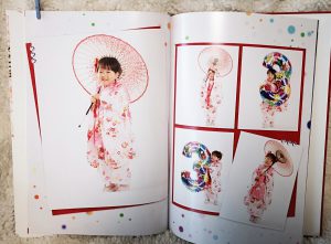 七五三のフォトブックマイブックテンプレート2