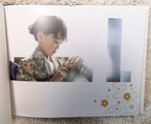 七五三のフォトブックココアルテンプレート１