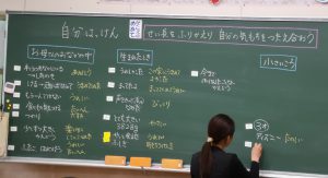 イヤーアルバムが活躍する授業