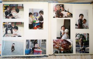 写真整理アルバムはこんな感じ