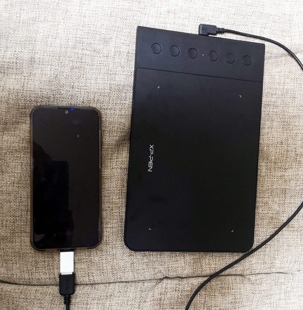 板タブとスマホ