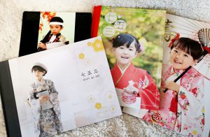 フォトブックの作り方!七五三のフォトブック,タイトル,コメント