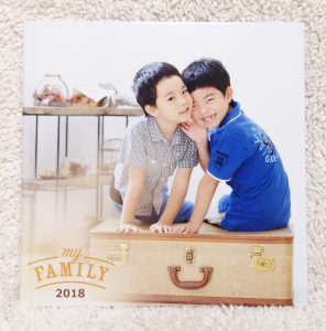 マイブックのフォトブック!フルフラットの可愛いテンプレート